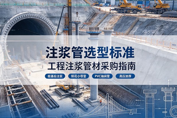 林州注浆管选型标准