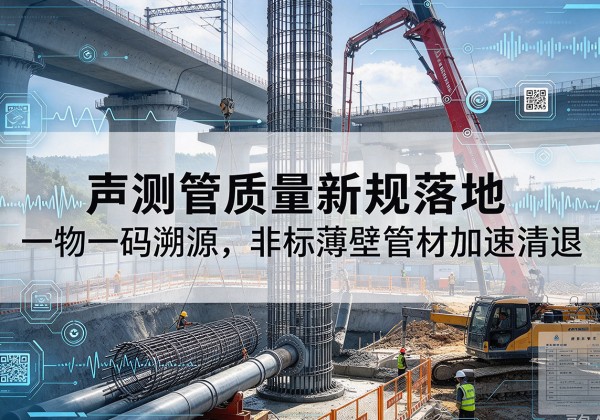 林州声测管质量新规落地，一物一码溯源，非标薄壁管材加速清退